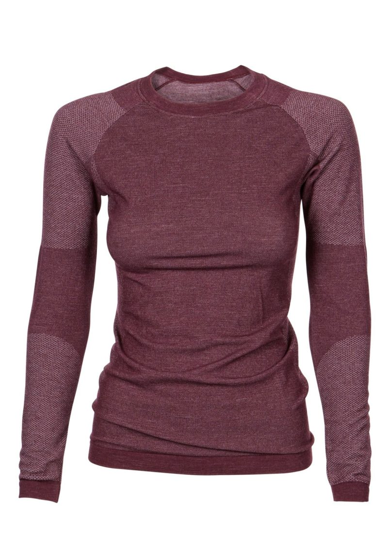 R&R Merino Crew_Eggplant