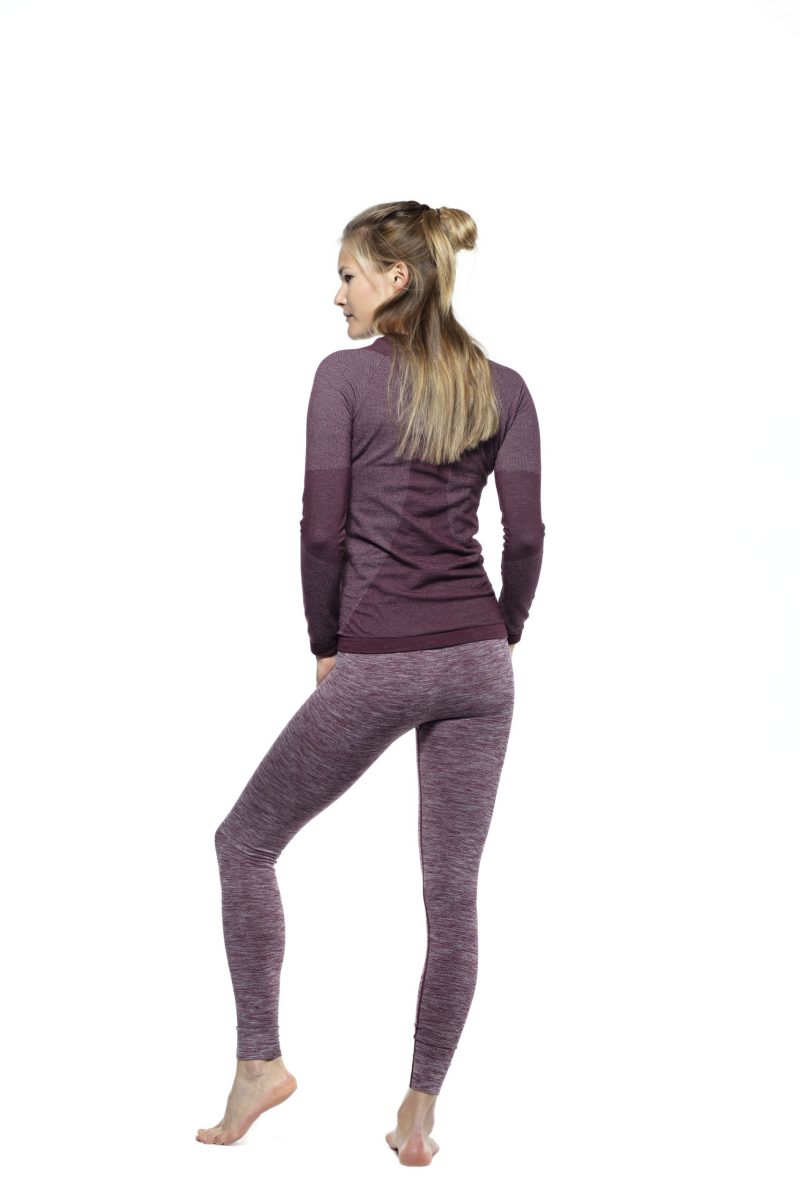 R&R Merino Crew_Eggplant Back